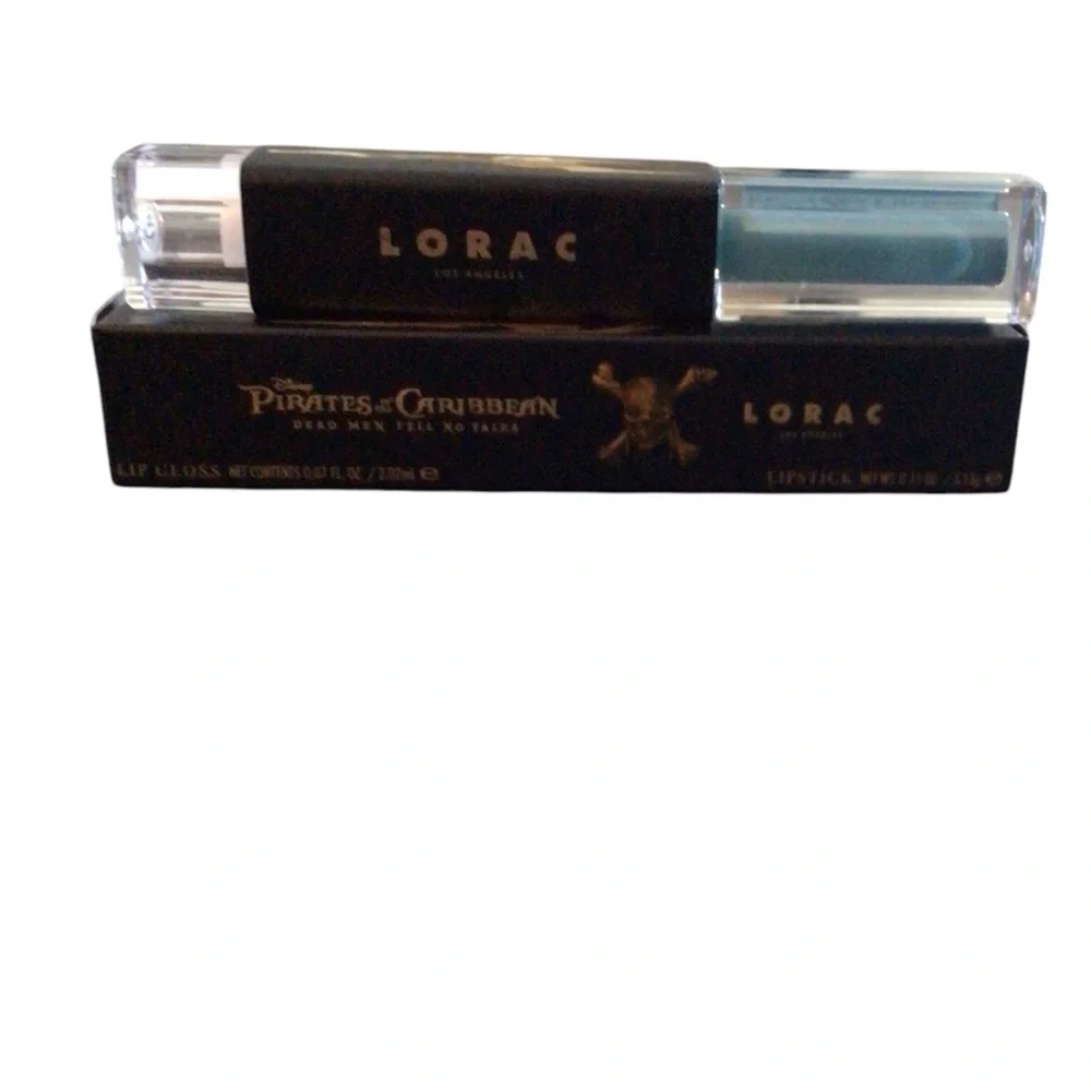 Lorac Disney Pirates of The Caribbean Lipstick & Gloss Duo IN AHOY MATEY